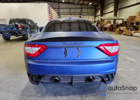 2012 Maserati Granturismo S z USA, uszkodzony, nr VIN ZAM45MLA8C0063488